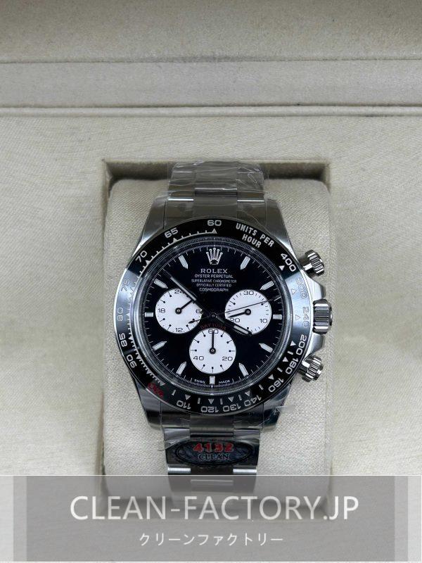 クリーンファクトリー ロレックス デイトナ ル・マン100周年記念126529LN ブラックダイアル セラミックベゼル 904Lステンレス クローンCal.4132ムーブメント
