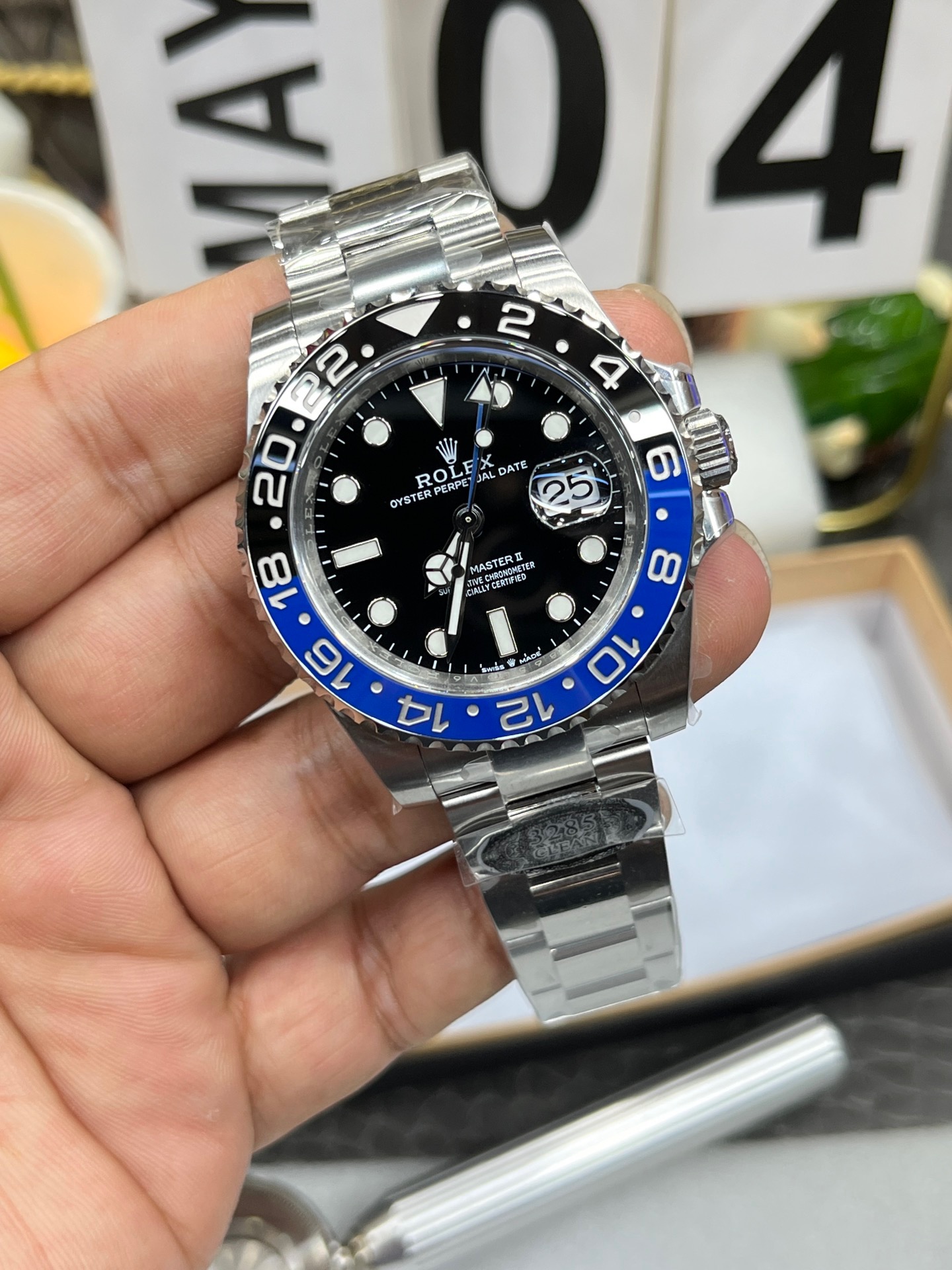 Clean工場ロレックスGMTマスターIIジュビリー