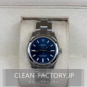 クリーンファクトリー ロレックス オイスターパーペチュアル 277200  31mm　ブルーダイアル ドームベゼル　904Lステンレス　クローンCal.2232ムーブメント