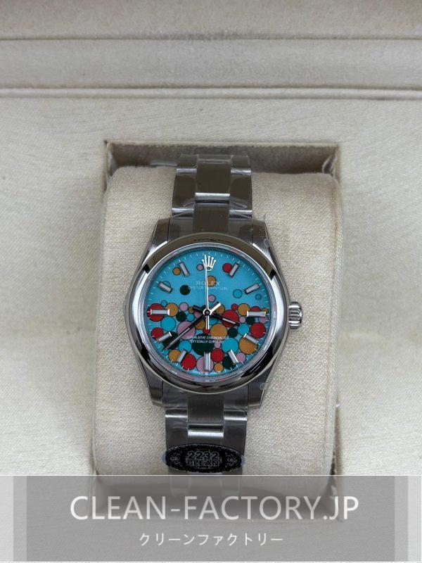クリーンファクトリー ロレックス オイスターパーペチュアル 277200  31mm　セレブレーションダイアル ドームベゼル　904Lステンレス　クローンCal.2232ムーブメント