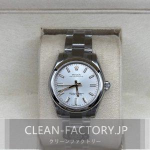 クリーンファクトリー ロレックス オイスターパーペチュアル 277200  31mm シルバーダイアル ドームベゼル 904Lステンレス クローンCal.2232ムーブメント