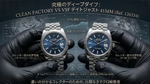 クリーンファクトリー vs VSF デイトジャスト